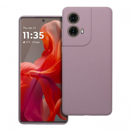 Motorola Moto G85 Hülle Silicone 2mm Sandrosa