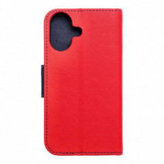 Apple iPhone 17 Brieftaschenetui Fancy Book Rot / Marine