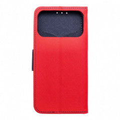 Apple iPhone 17 Pro Max Brieftaschenetui Fancy Book Rot / Marine