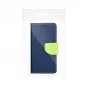 Apple iPhone 17 Pro Brieftaschenetui Fancy Book Marine / Limette