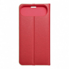 Apple iPhone 17 Air Book Handytaschen LUNA Book Gold Elegant  Rot