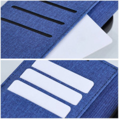 Apple iPhone 17 Book Handytaschen GOMMA Elegant  Blau