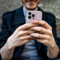 Apple iPhone 17 Pro Max Hülle Silicone Mag Cover MagSAFE  Rosa