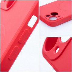 Apple iPhone 17 Pro Max Hülle Silicone Mag Cover MagSAFE  Rot