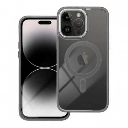Apple iPhone 17 Air Hülle Color Edge Mag MagSAFE  Titangrau