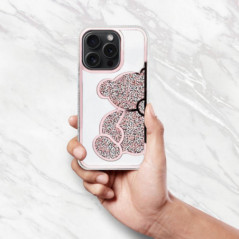 Apple iPhone 17 Pro Hülle Teddy bear Rosa
