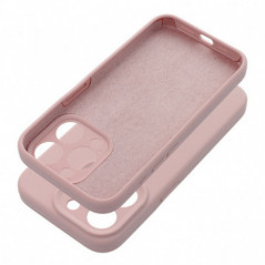 Apple iPhone 17 Air Hülle Silicone 2mm Sandrosa