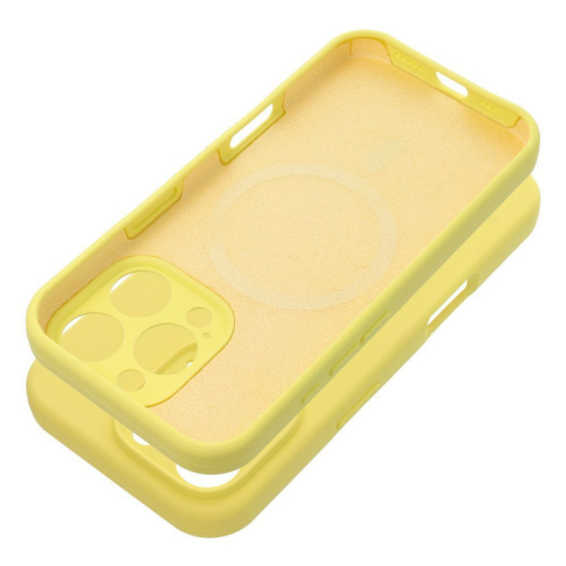 Apple iPhone 17 Air Hülle Silicone 2mm Zitrone
