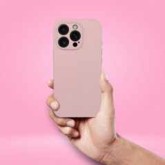 Apple iPhone 17 Pro Max Hülle Silicone 2mm Sandrosa