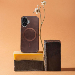 Apple iPhone 17 Pro Max Hülle Gentleman Mag Cover Elegant  MagSAFE  Braun