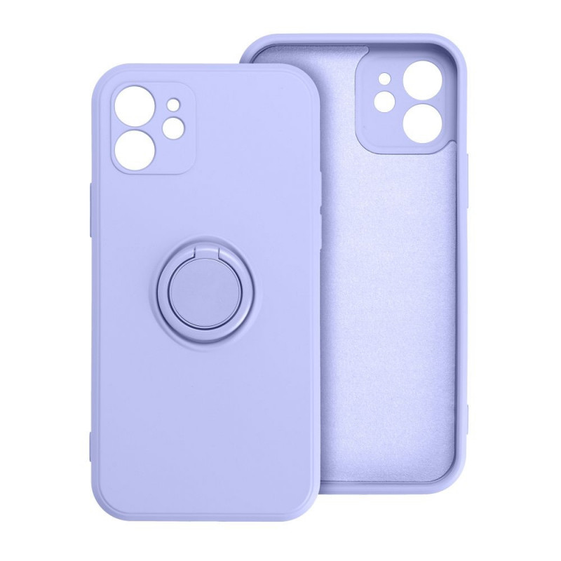 Apple iPhone 17 Pro Max Hülle Silicone ring Lila (Violet)