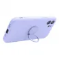 Apple iPhone 17 Pro Hülle Silicone ring Lila (Violet)