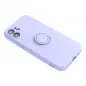 Apple iPhone 17 Pro Hülle Silicone ring Lila (Violet)