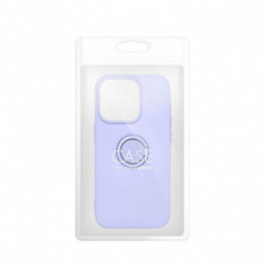 Apple iPhone 17 Pro Hülle Silicone ring Lila (Violet)