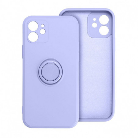Apple iPhone 17 Air Hülle Silicone ring Lila (Violet)