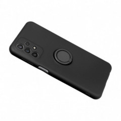 Samsung Galaxy S25 Edge Hülle Silicone ring Schwarz