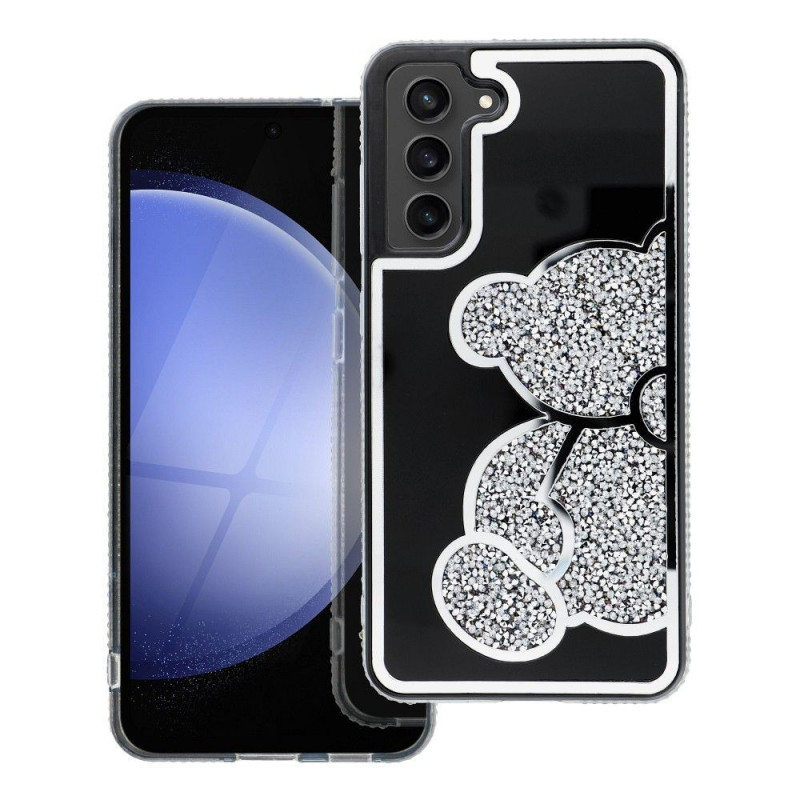 Samsung Galaxy S25 Edge Hülle Teddy bear Silber