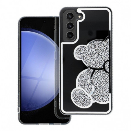 Samsung Galaxy S25 Edge Hülle Teddy bear Silber