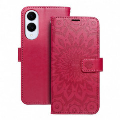 Samsung Galaxy S25 Edge Book Handytaschen MEZZO Book Magenta