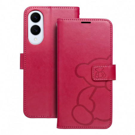 Samsung Galaxy S25 Edge Book Handytaschen MEZZO Book Magenta