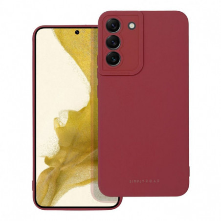 Samsung Galaxy S25 Edge Hülle Roar Luna Monochromatische, Stilvoll, Ein ästhetisches Accessoire Rot