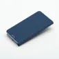 Samsung Galaxy S25 FE Book Handytaschen LUNA Book Carbon Kohlenstoff-Faser, Elegant  Blau