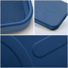 Samsung Galaxy S25 FE Hülle Silicone Mag Cover MagSAFE  Blau