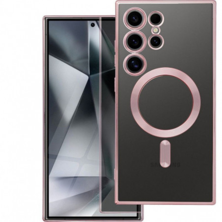 Samsung Galaxy S25 FE Hülle Electro Mag MagSAFE  Roségold