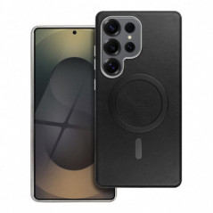 Samsung Galaxy S25 FE Hülle Gentleman Mag Cover Elegant  MagSAFE  Schwarz