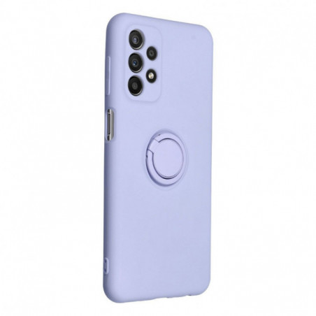 Samsung Galaxy S25 FE Hülle Silicone ring Lila (Violet)