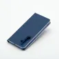 XIAOMI Redmi 15 4G Book Handytaschen LUNA Book Carbon Kohlenstoff-Faser, Elegant  Blau