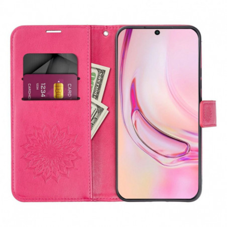 Samsung Galaxy A17 Book Handytaschen MEZZO Book Magenta