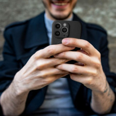 Samsung Galaxy A17 Hülle Silicone Mag Cover MagSAFE  Schwarz