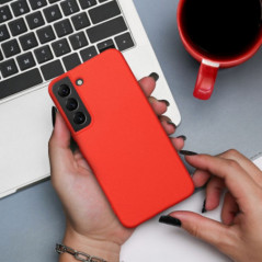 Samsung Galaxy A17 Hülle Silicone Elegant  Pfirsich