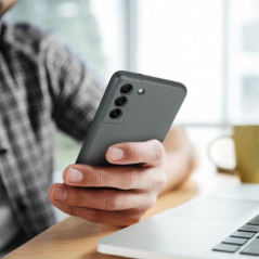 Samsung Galaxy A17 Hülle Metallic Grau