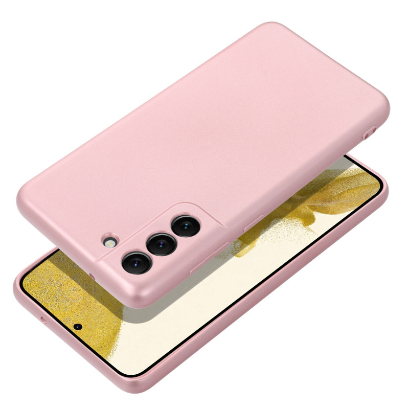 Samsung Galaxy A17 Hülle Metallic Rosa