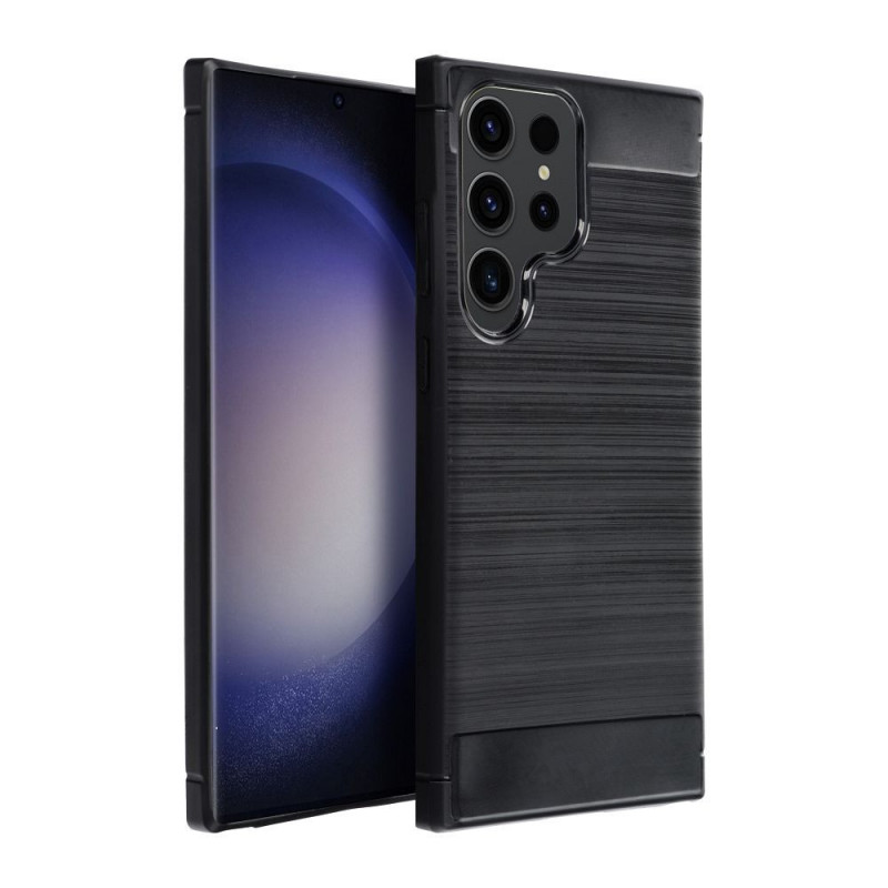 Samsung Galaxy A17 Hülle Carbon Elegant  Schwarz