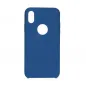 Forcell Silicone auf Apple iPhone 11 Pro FORCELL Silikonhülle Blau