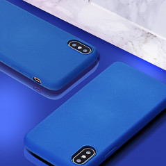 Silicone Lite auf XIAOMI Redmi Note 8T FORCELL Silikonhülle Blau