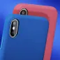 Silicone Lite auf XIAOMI Redmi Note 8T FORCELL Silikonhülle Blau