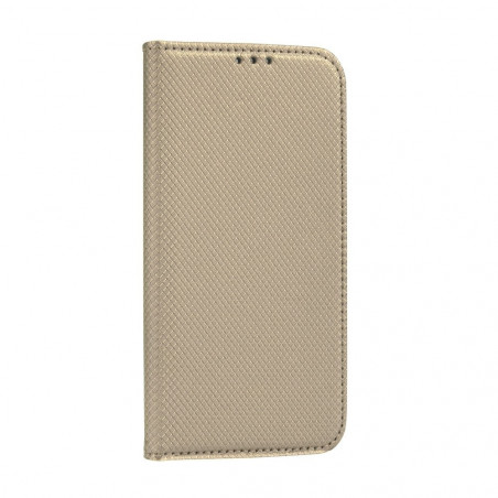 Huawei P40 Lite E Book Handytaschen Smart Case Book Gold 