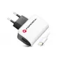 Travel Charger for iPhone 8-pin + cable Weiß