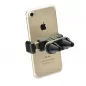 Car holder for smartphone Air vent with double mounting Schwarz