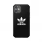 Originál SNAP Trefoil auf Apple iPhone 12 mini ADIDAS Hülle Schwarz