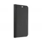 Samsung Galaxy S21 5G Book Handytaschen LUNA Book Carbon Kohlenstoff-Faser, Elegant  Schwarz 