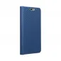 Samsung Galaxy S21 5G Book Handytaschen LUNA Book Carbon Kohlenstoff-Faser, Elegant  Blau 