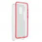 360 Full Cover PC + TPU auf Samsung Galaxy S21 5G FORCELL Silikon-Handyhülle Rot