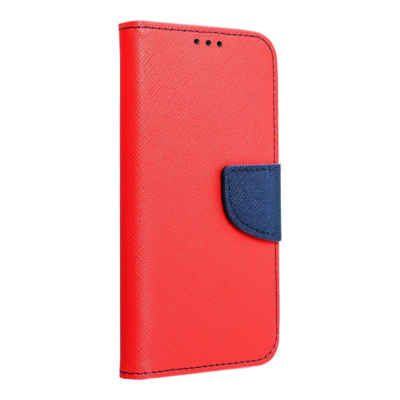 Fancy Book auf Samsung Galaxy A72 5G Brieftaschenetui Rot