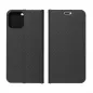 XIAOMI Redmi Note 10 5G Book Handytaschen LUNA Book Carbon Kohlenstoff-Faser, Elegant  Schwarz 