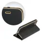 XIAOMI Redmi Note 10 Book Handytaschen LUNA Book Gold Elegant  Schwarz 